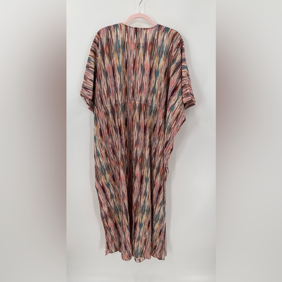 Misa Los Angeles Women's Rena Kaftan Dress Oversized M/L Jewel Colors Cover-up - Picture 6 of 9